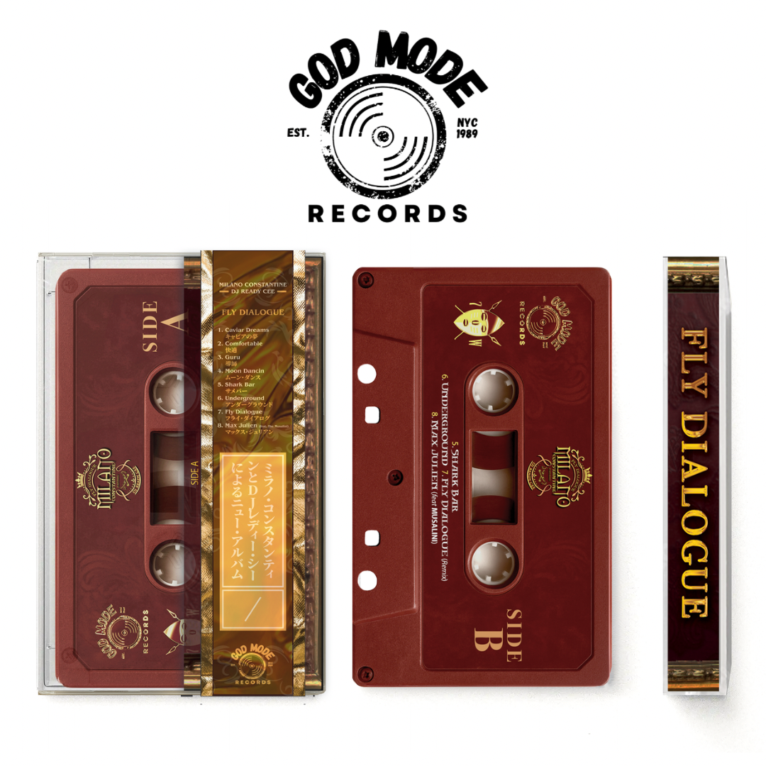 Milano Constantine Fly Dialogue Limited Edition Gold Holographic Obi cassette tape
