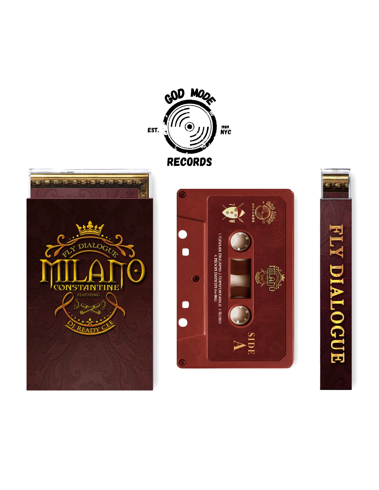 Milano Constantine Fly Dialogue custom O Card cassette tape