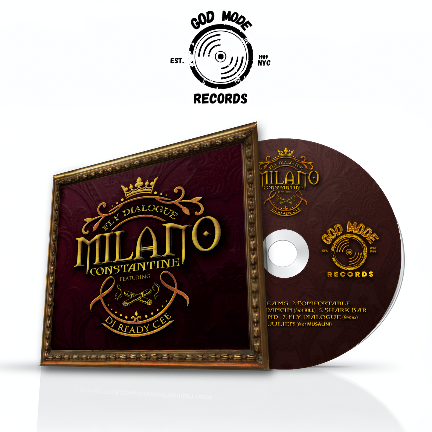 Milano Constantine Fly Dialogue Custom Digipak Cd